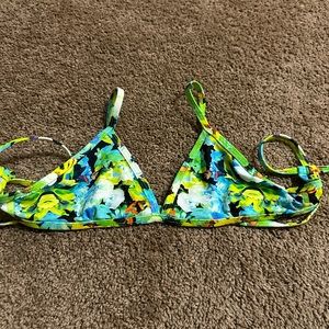 Cross ties back JOLYN triangle top